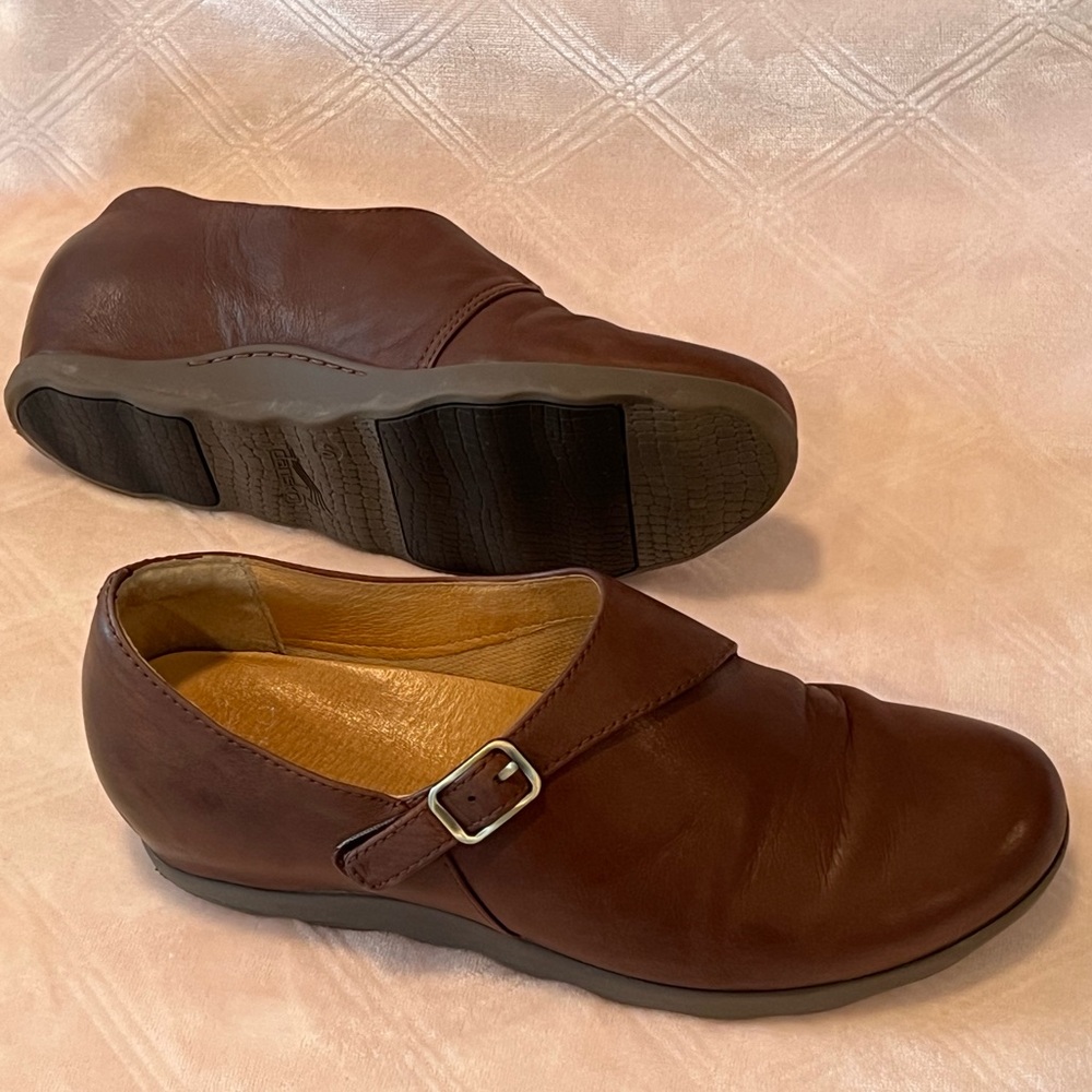 DANSKO Marisa brown leather Oxford size 40